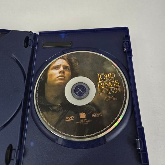 The Lord of the Rings Trilogy Widescreen 6-Disc DVD Set Complete in Box - Picture 14 of 15